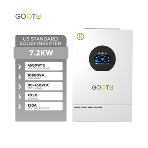 Inverter Ibrido Gootu Versione USA 7.2Kw Bifase 120V/240 Volt, Set Inverter Solare per Uso Residenziale e Commerciale - Product Image 3