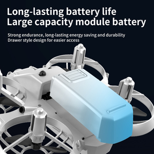 โดรนขนาดเล็ก H10 แบบปิดมิดชิด สำหรับมือใหม่ พร้อมมอเตอร์แบบ Hollow Cup ขึ้น/ลงอัตโนมัติด้วยปุ่มเดียว เหมาะสำหรับการถ่ายภาพท่องเที่ยว - Product Image 3