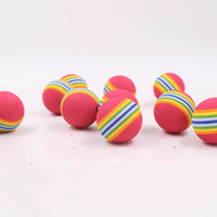 Qualité supérieure Mini EVA Mousse Golf Chat Balle De Massage Jouet De Sport Unisexe pour les Âges 2 + Vente Directe D'usine