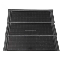 Tuile solaire à arche unique 150W, couleur pour grossiste, BIPV (Photovoltaïque Intégré au Bâtiment), formes hexagonales personnalisées