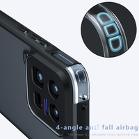 Coque pour vivo IQOO 15 Ultra 5G, ultra-fine, cadre en TPU souple, dos en PC mat transparent, protection contre les chocs, coque fundas