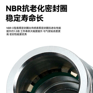 Zoni 304 Stainless Steel <b>Quick</b> Coupler Pneumatic Fitting Internal Thread High Pressure Air Pipe <b>Connector</b> - Product Image 5