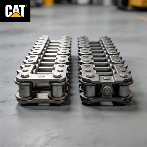 Cadena de oruga forjada Caterpillar 336D, eslabón 6Y-2589, paso de 8.5 pulgadas, cadena de oruga de servicio pesado, pieza de tren de rodaje - Product Image 1