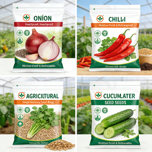 Sac en plastique biodégradable refermable réutilisable pour légumes, fleurs, blé, maïs, film tactile, couche pressée, Mylarbag - Product Image 4