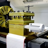 Tour horizontal CNC à lit plat CK6180 220V 380V pour le traitement des métaux avec système Fanuc GSK