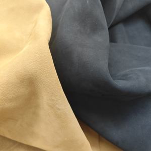 Bottes en cuir de vachette véritable gaufré Lychee Grain Nubuck pour hommes - Product Image 1