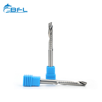 Fresadora de madera BFL HRC55, cortador de flauta única, broca de grabado, herramientas de corte CNC para carpintería
