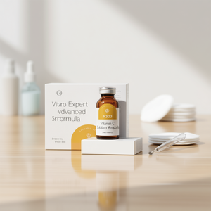 Ampolla de solución de vitamina C V21 de 25 ml con ácido ascórbico para iluminar y cuidar la hidratación - Product Image 1