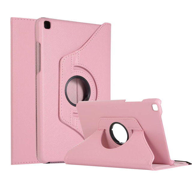 360 Degree Rotating Stand PU Leather Tablet Covers for Samsung Galaxy Tab S7 Plus A8 A7 10.4 10inch Tablet Covers Cases