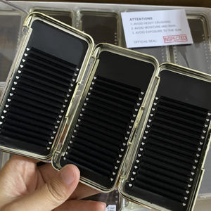 Extensions de <span class=keywords><strong>cils</strong></span> en cachemire de haute qualité, plateau de <span class=keywords><strong>cils</strong></span> en gros, <span class=keywords><strong>volume</strong></span> méga, noir mat doux, 0,03 0,05 0,07 - Product Image 4