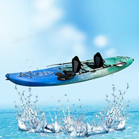 Kayak de pêche gonflable pliable ultraléger TOLEE, fabrication professionnelle, pour 2-3 personnes