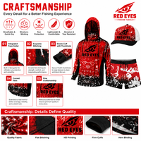 Échantillon Gratuit - T-shirt à Manches Longues Personnalisé en Nylon/Polyester, Protection Solaire UV, Respirant, Séchage Rapide, UPF 50, Vêtement de Sport Rouge