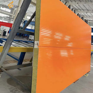 Panel de Pared de Lana de Roca con Aislamiento Térmico GLOSTAR con Borde Sellado con PU para Ahorro de Energía en Edificios y Talleres - Product Image 1
