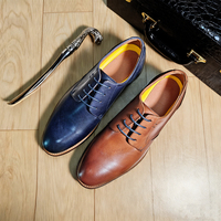Chaussures habillées en cuir pour hommes à prix de gros, chaussures de mariage, Zapatos, chaussures en cuir véritable, chaussures habillées pour hommes et richelieus