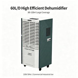 <span class=keywords><strong>Deshumidificador</strong></span> Comercial de 60L/D con Control Inteligente y Función Efrost, Flujo de Aire de 500m³/h, 900W, 220V, 50Hz para Almacenes y Talleres - Product Image 4