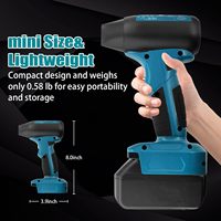 Souffleur de poussière sans fil pour batterie Makita 18V, dépoussiéreur à air comprimé haute performance pour clavier, atelier, camping, barbecue, nettoyage