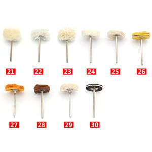 2.35mm/3mm Nylon tête de polissage bijoux roue de polissage laiton fil tasse brosse poils abrasif brosse tissu tête de polissage - Product Image 2