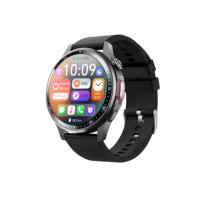 Nuevo Reloj Inteligente ECG Redondo, Resistente al Agua IP68, Monitoreo de Salud, Reloj Inteligente Deportivo para Exteriores