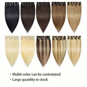 ISWEET <b>Kinky</b> Curly Brazilian Remy <b>Hair</b> <b>Extensions</b> 6pcs Natural & Soft Clip-In <b>Hair</b> Water Wave - Product Image 5