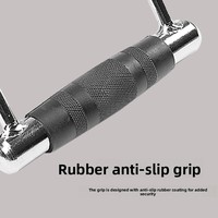 Accessoires de fitness pour musculation : Barre de tirage vertical en fer, Poignée de rameur, Corde de tirage arrière, Modèle 0001