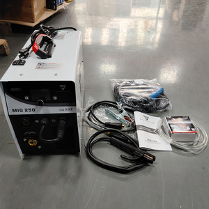 Postes à souder portables 4-en-1 110V/220V <span class=keywords><strong>MIG</strong></span>/Gaz sans gaz FCAW/Lift TIG/MMA, machine à souder à onduleur IGBT pour STAHL WERK MIG250 - Product Image 6