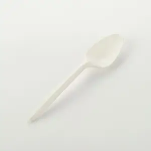 US Warehouses Fully Stocked Disposable Spoons Plastic Tableware Set Restaurant Takeout Plastic Utensils