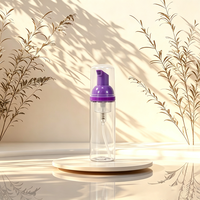 Flacon pompe vide en mousse, personnalisable avec logo, rechargeable, translucide, distributeur pour savon liquide, savon vaisselle, shampoing