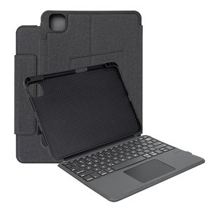 Bluetooth Bàn phím trường hợp mềm TPU Bìa trường hợp với chủ bút chì & <span class=keywords><strong>Touchpad</strong></span> cho New 2024 iPad Pro 11 "(M4) - Product Image 2