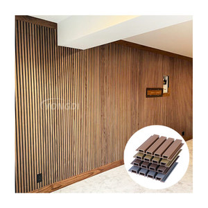 <span class=keywords><strong>Panneau</strong></span> insonorisé extérieur rainuré décoratif 3D <span class=keywords><strong>panneau</strong></span> de plafond mural à lattes acoustiques en bois pour animaux de compagnie - Product Image 6