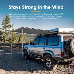 SAN HIMA configuration rapide Portable anti-pluie crème solaire étanche extérieur <span class=keywords><strong>voiture</strong></span> côté auvent retirer <span class=keywords><strong>abri</strong></span> pour couvrir l'auvent latéral - Product Image 2