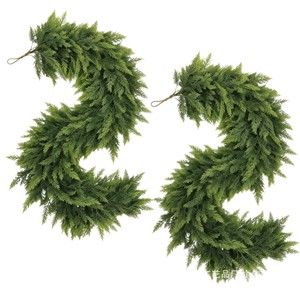 Guirlande de Noël artificielle Yucheng en plastique, décor de cyprès et de pin pour mur et cheminée 2024824 - Product Image 5