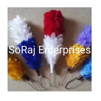 Soraj Enterprises Plumes de volaille teintées de 3,6 pouces pour la confection de vêtements, projets artistiques, accessoires de mode, décoration de mariage et de fête