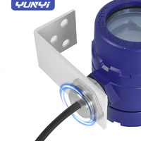Yunyi Laguna de aguas residuales Sensor de nivel inalámbrico No obstruye el área remota con energía solar LCD