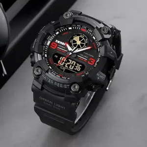 Reloj SKMEI 1818 Analógico Resistente al Agua 5ATM, Reloj de Lujo para Hombre, Deportivo, Automático, con LED Digital - Product Image 3