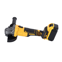Ensemble d'outils de découpe et de meulage sans fil 20V avec moteur sans balais, batterie au lithium, meuleuse d'angle de 125 mm pour différentes marques