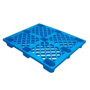 Color and Size Custom EU Standard Pallet HDPE Grid Single Side Plastic Pallet Stacking Nine Feet Plastic Tray