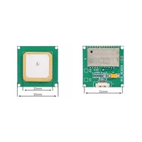 Lector RFID de Control de Acceso USB HECERE ISO 18000-6C 860-960MHz, EPC GEN 2, Largo Alcance 1-2m, Módulo UHF