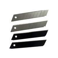Couteau de coupe industriel pratique à lame rétractable en acier, manche en acier inoxydable, à changement rapide, type boîte, personnalisation OEM