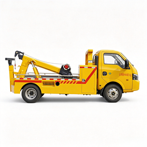 Camion de dépannage intégré 5 tonnes avec grue et remorque – Véhicule de sauvetage routier léger - Product Image 2