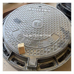 <span class=keywords><strong>OEM</strong></span> B125 C250 IJzeren Duurzame Putdeksel voor Verkeersveiligheid Op Maat 325*325mm & 400*400mm - Product Image 2