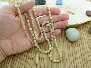 ลูกปัดเขาควายที่ทำจากช่างฝีมือฝีมือฝีมือฝีมือลูกปัดสวดมนต์ทางจิตวิญญาณสำหรับการทำสมาธิและการสะท้อนศาสนาในชีวิตประจำวัน - Product Image 5