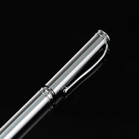 Stylo à gel personnalisé en métal personnalisé Cadeau de luxe conçu Stylo à rouleau en métal pour les entreprises