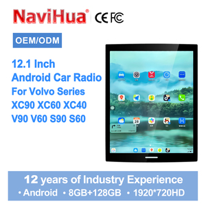 วิทยุติดรถยนต์ระบบแอนดรอยด์ Navihua ขนาด 12.3 นิ้ว สไตล์เทสลา พร้อม CarPlay สำหรับรถยนต์ Volvo XC40 XC60 XC90 S60 S90 V60 V90 - Product Image 1