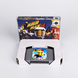 Zeldas oyun kartı için N64 sıcak satış altın kabuk sarı kabuk için eşek KONG ABS İngilizce çıkartmalar ve Skins tanogames oyunları FCC - Product Image 6