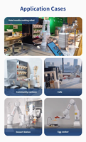 Bras robotique collaboratif LM3 à 6 axes, charge utile de 3 kg, portée de 638 mm, cobot pour l'assemblage, la manutention, l'éducation, robot industriel léger, IP54