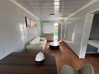 Maison Mobile Modulaire Portable, Micro-Maison Préfabriquée Détachable en Conteneur, Dortoir de Haute Qualité Avec Salle de Bain et Toilettes