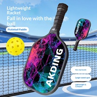 Ensemble de raquettes de pickleball Yang Wood pour adultes et enfants, pickleball d'extérieur, 735g, en stock, directement de l'usine, approvisionnement transfrontalier