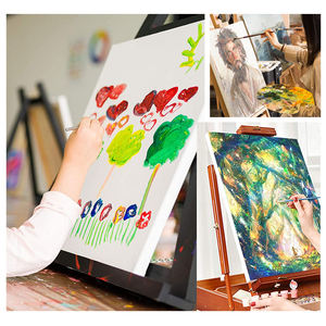 2026 Hot Sale Professional 100% Cotton Stretched <b>Canvas</b> <b>Framed</b> Stretched <b>Canvas</b> 16x20 for Oil Acrylic Painting - Product Image 6