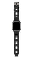 Reloj Inteligente con Carga Magnética, Pantalla TFT Digital, 50 mm, Cuadrado, OGS, Táctil Completo, Frecuencia Cardíaca 24H + SpO2, Resistente al Agua IP68, para Deportes al Aire Libre