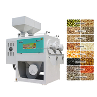 Machine multifonctionnelle de décorticage et d'écosage pour céréales sèches : orge, blé, maïs, soja vert, haricot mungo